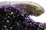 Wide, Deep Purple Amethyst Geode - Uruguay #379380-4